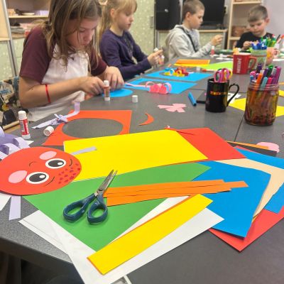 Rudens meistarklases bērniem – kopā piedzīvots prieks, sadarbība un iedvesma! ????