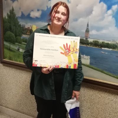 Starptautiskā bērnu mākslas konkursa LIDICE laureāti