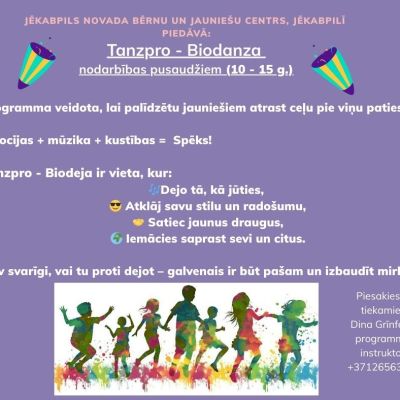 TANZPRO-BIODANZA nodarbības!