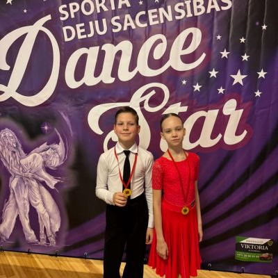 Sporta deju sacensībās 