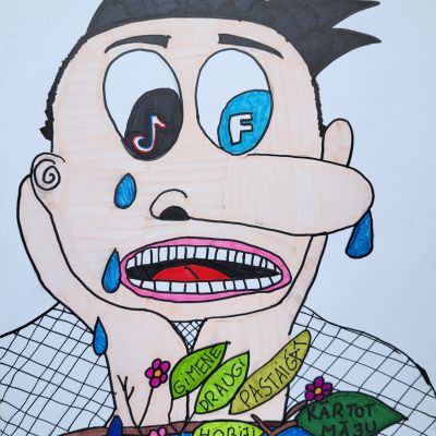 Karikatūru zīmēšanas konkurss 