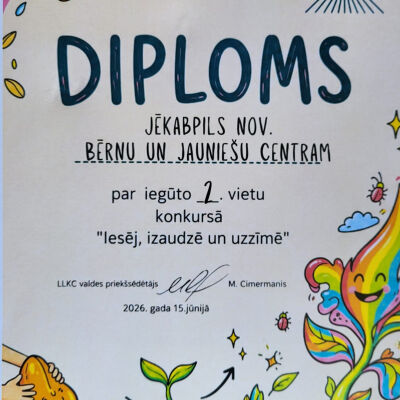Radošais konkurss “Iesēj, izaudzē un uzzīmē!”
