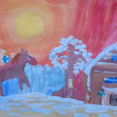 Ziemas izstādes darbi