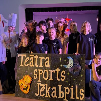 Teātra sporta turnīrs Jēkabpilī