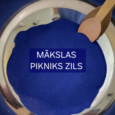Mākslas pikniks. Zils