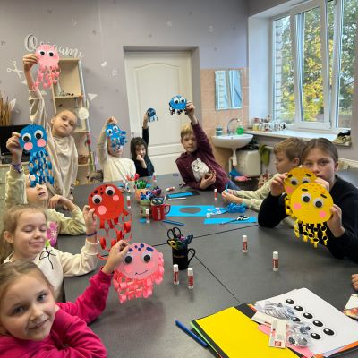 Rudens meistarklases bērniem – kopā piedzīvots prieks, sadarbība un iedvesma! ????