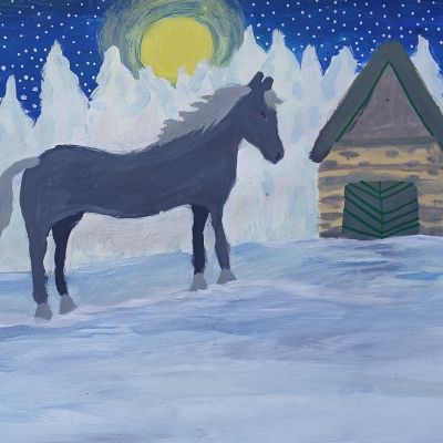 Ziemas izstādes darbi