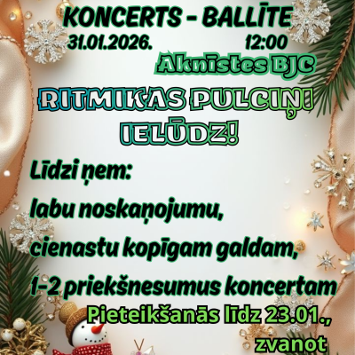 Sadraudzības koncerts struktūrvienībā Aknīstē