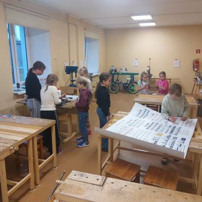 Rudens meistarklases bērniem – kopā piedzīvots prieks, sadarbība un iedvesma! ????