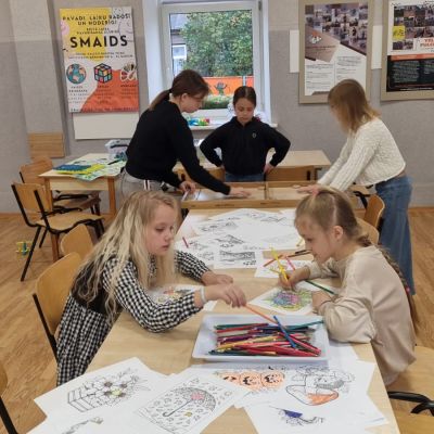 Rudens meistarklases bērniem – kopā piedzīvots prieks, sadarbība un iedvesma! ????