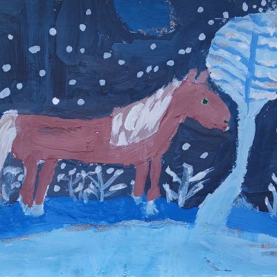 Ziemas izstādes darbi