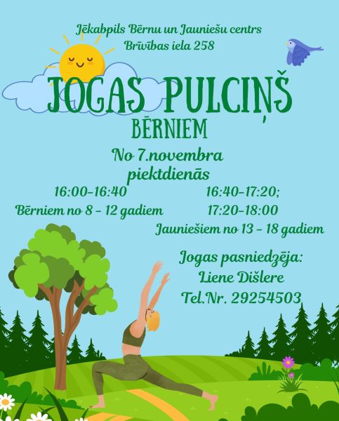 Jogas nodarbības! (Jaunums)