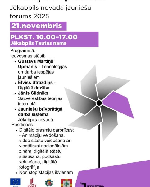 Jēkabpils novada jauniešu forums 2025 