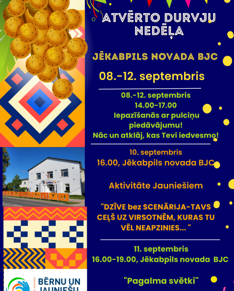 Atvērto durvju nedēļa!