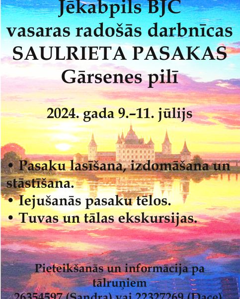 Vasaras radošā darbnīca
