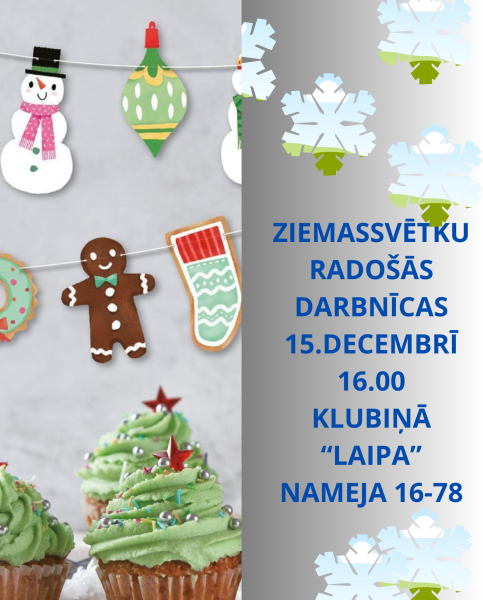 Ziemassvētku radošās darbnīcas