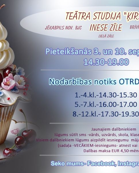 Aicinām pieteikties improvizācijas teātra 