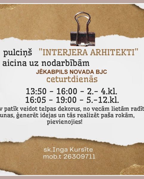 Interešu izglītības programma