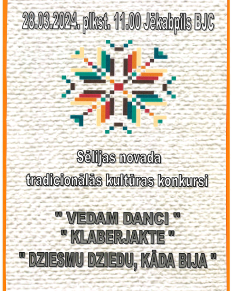 Tradicionālās kultūras konkursi Sēlijas novadā 