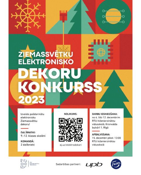 Ziemassvētku elektronisko dekoru konkurss