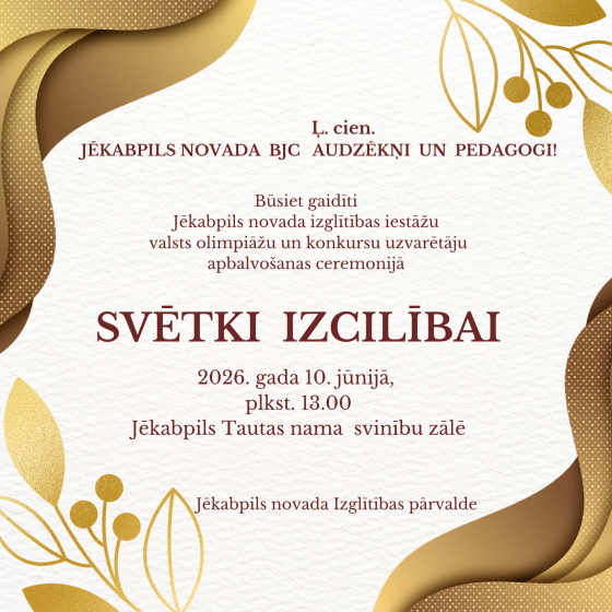 Svētki izcilībai!