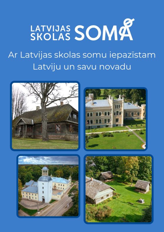 Ar Latvijas skolas somu iepazīstam Latviju un savu novadu