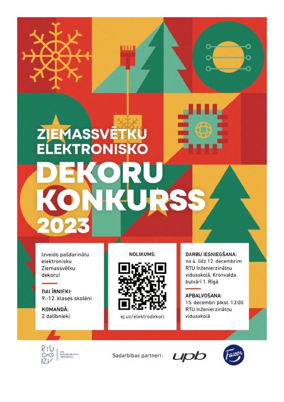 Ziemassvētku elektronisko dekoru konkurss