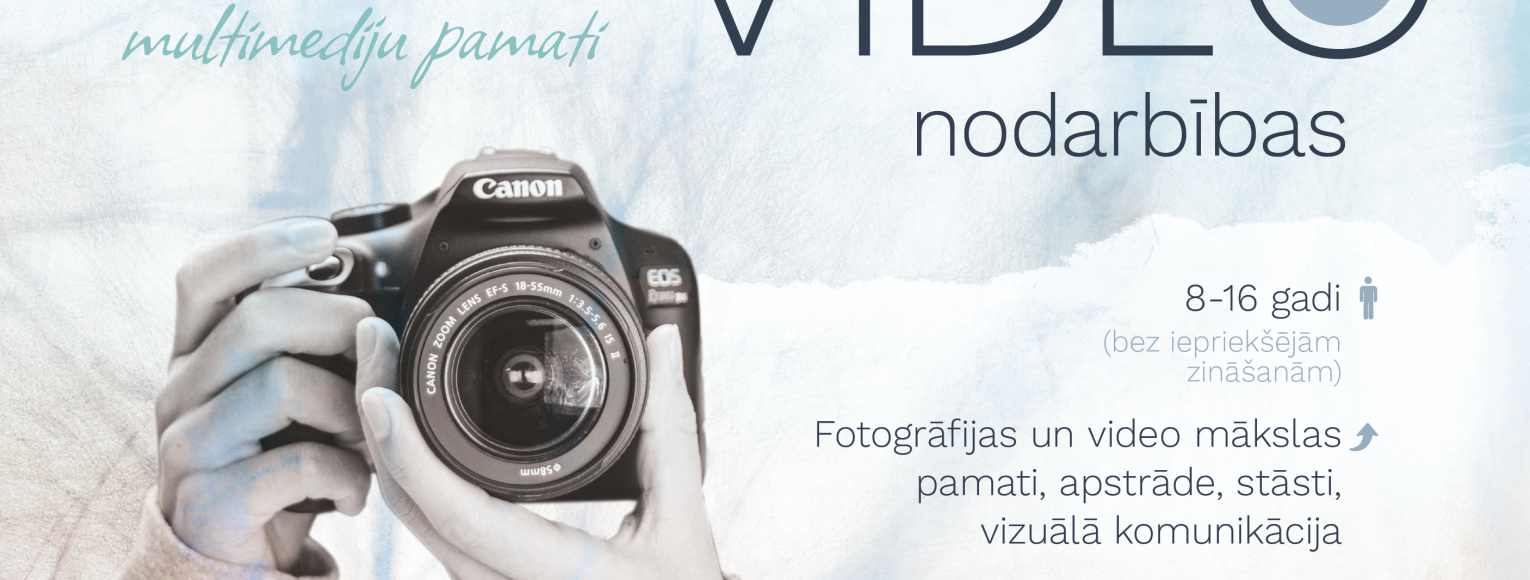 Jaunums! Foto un video mākslas pulciņš!